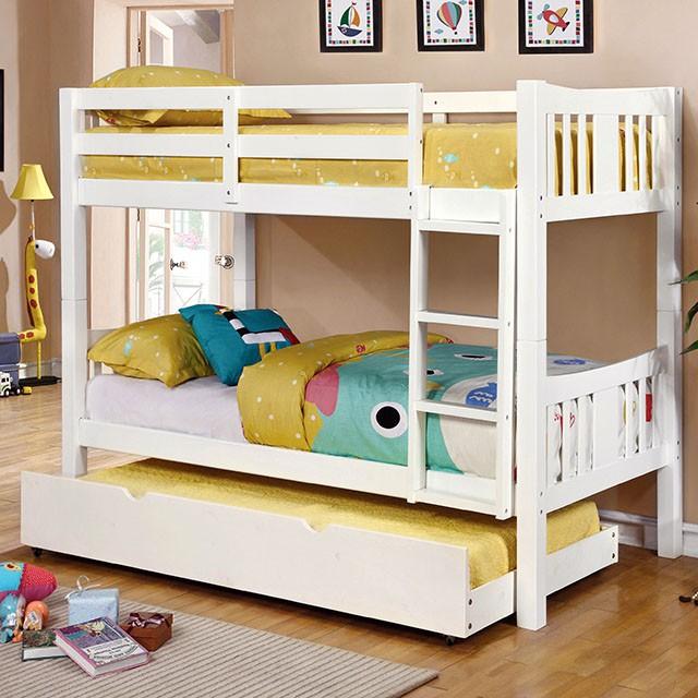 CAMERON Twin/Twin Bunk Bed CAMERON Twin/Twin Bunk Bed Half Price Furniture