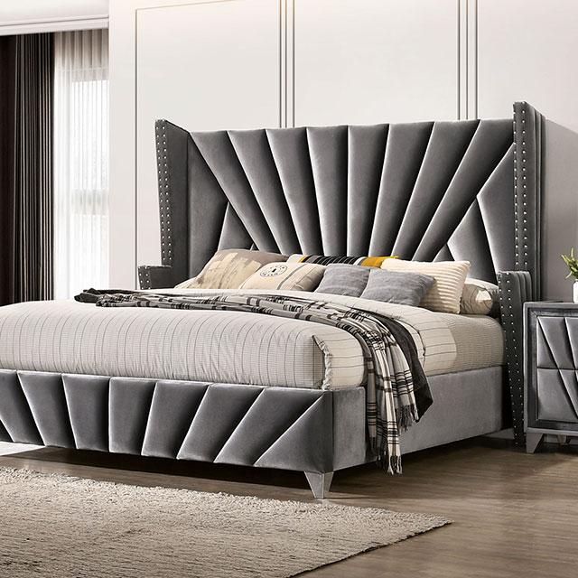 CARISSA Cal.King Bed CARISSA Cal.King Bed Half Price Furniture