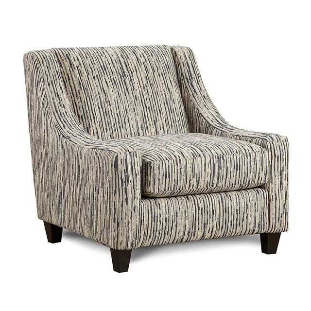EASTLEIGH Accent Chair, Striped  Las Vegas Furniture Stores