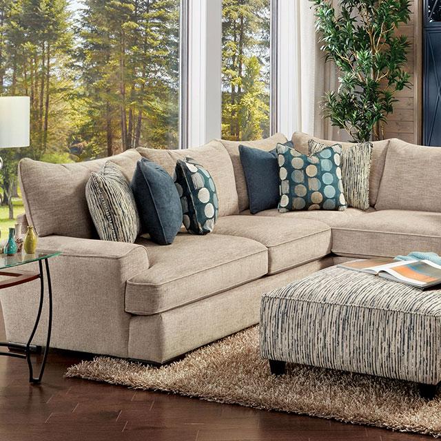 EASTLEIGH Sectional - Half Price Furniture
