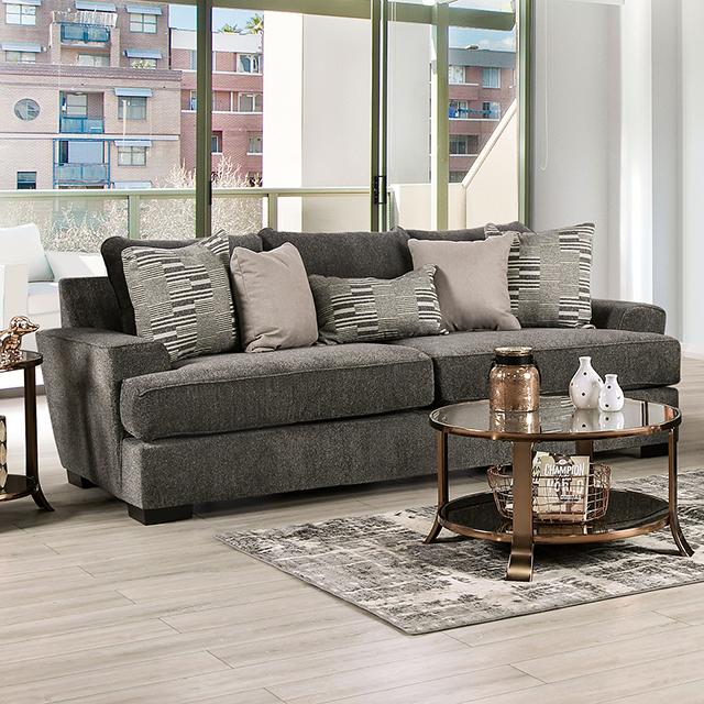 HOLBORN Sofa, Gray HOLBORN Sofa, Gray Half Price Furniture