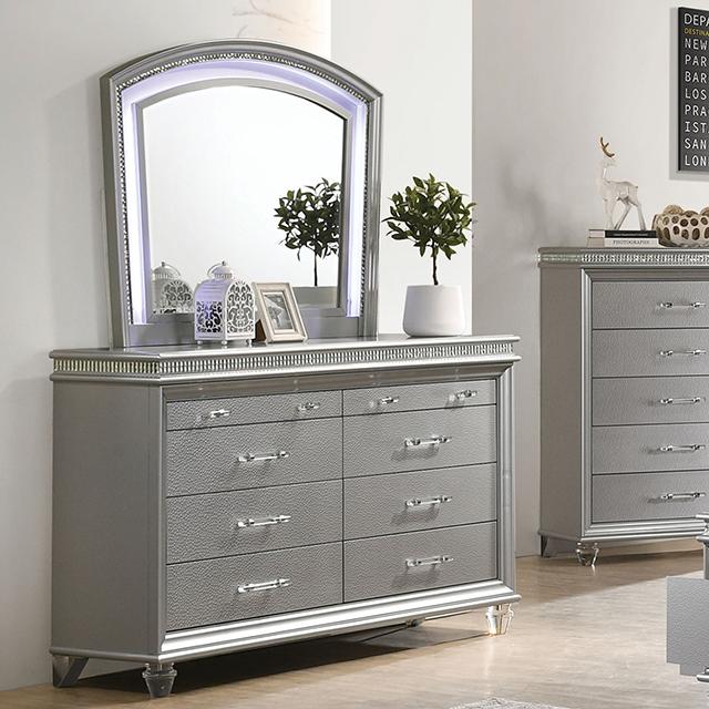 MADDIE Dresser, Silver MADDIE Dresser, Silver Half Price Furniture