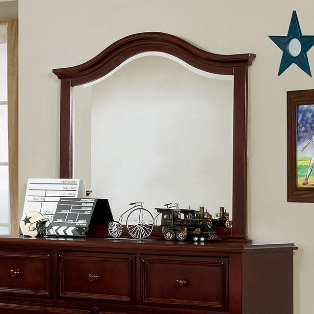OLIVIA Mirror, Dark Walnut OLIVIA Mirror, Dark Walnut Half Price Furniture