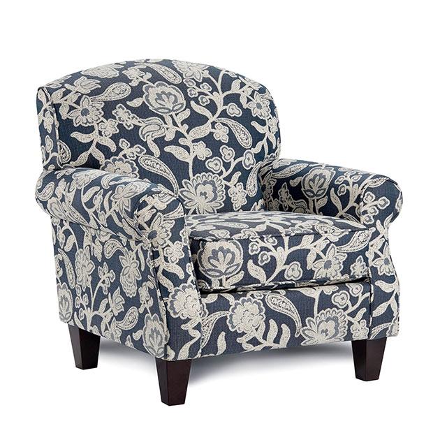 PORTHCAWL Accent Chair, Floral PORTHCAWL Accent Chair, Floral Half Price Furniture