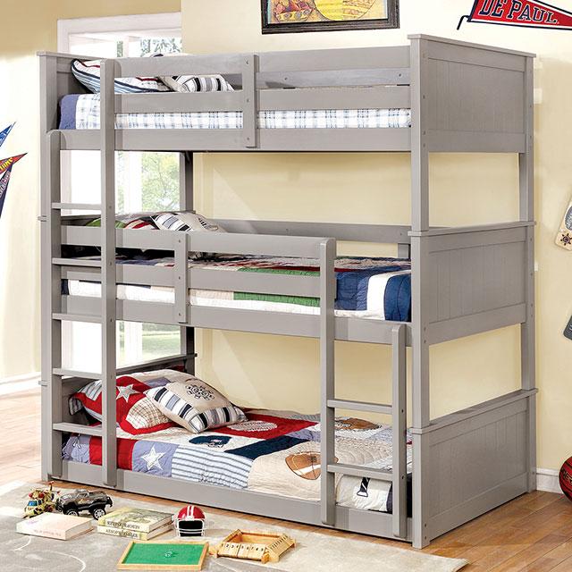 THERESE Twin Triple Decker Bed THERESE Twin Triple Decker Bed Half Price Furniture