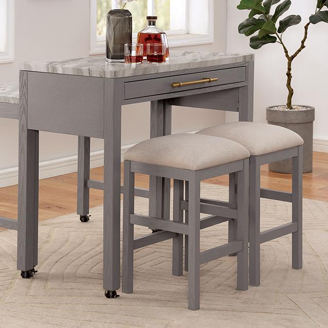 WHITEHALL Counter Ht. Table  Las Vegas Furniture Stores
