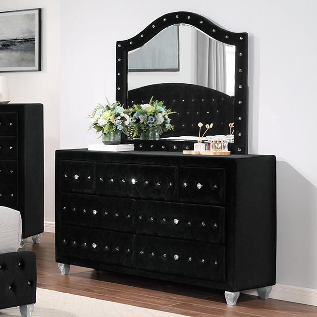 ZOHAR Dresser, Black ZOHAR Dresser, Black Half Price Furniture