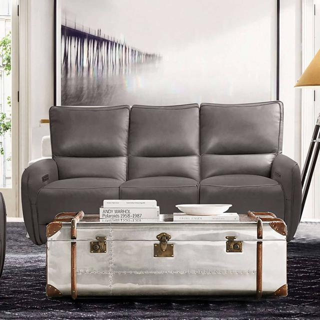 PHINEAS Power Sofa, Gray  Las Vegas Furniture Stores