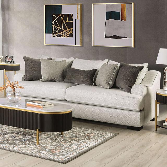 SKYLINE Sofa, Pewter/Gray SKYLINE Sofa, Pewter/Gray Half Price Furniture
