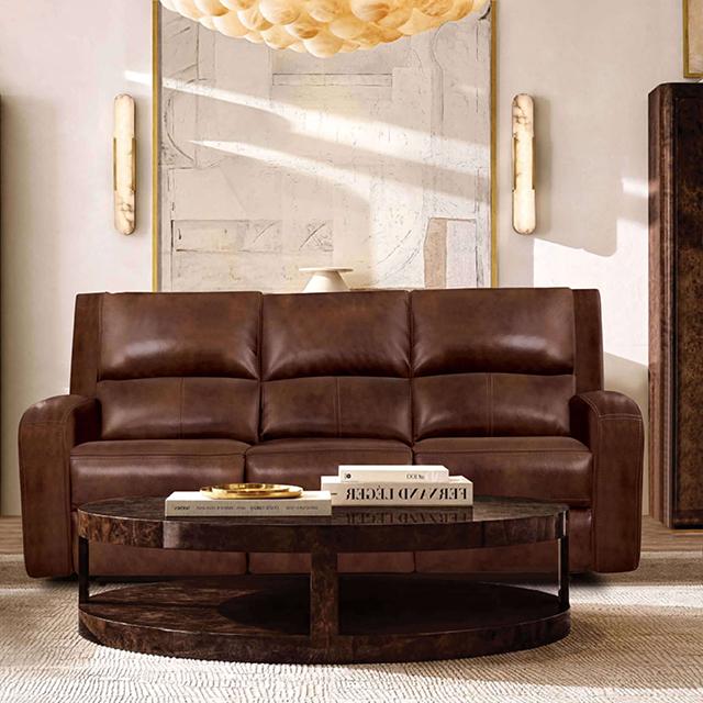 SOTERIOS Power Sofa, Medium Brown SOTERIOS Power Sofa, Medium Brown Half Price Furniture