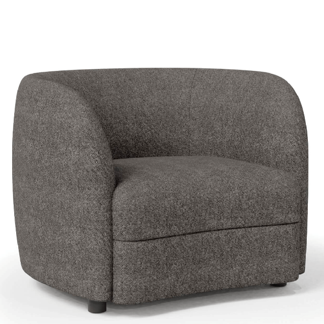 VERSOIX Chair, Charcoal Gray  Las Vegas Furniture Stores