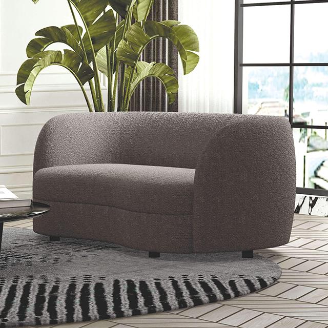 VERSOIX Loveseat, Charcoal Gray VERSOIX Loveseat, Charcoal Gray Half Price Furniture