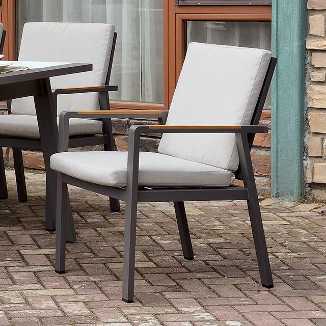 ALYCIA Arm Chair w/ Cushion Half Price Furniture