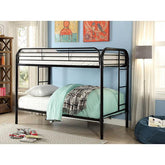 Opal Black Twin/Twin Bunk Bed Half Price Furniture