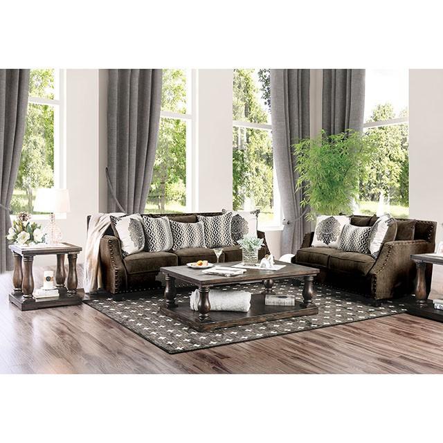 Cornelia Light Brown Love Seat Half Price Furniture