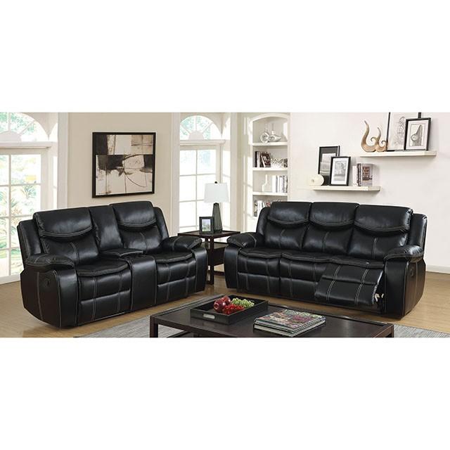GATRIA Black Recliner Half Price Furniture