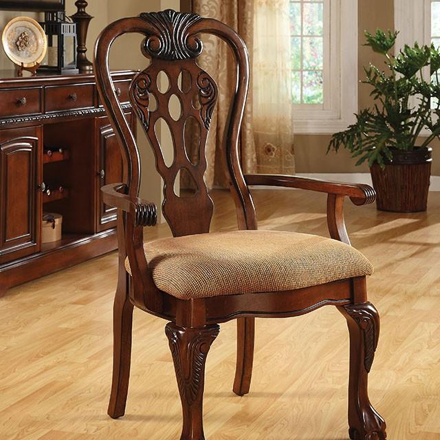 George Town Cherry Arm Chair (2/CTN) Half Price Furniture