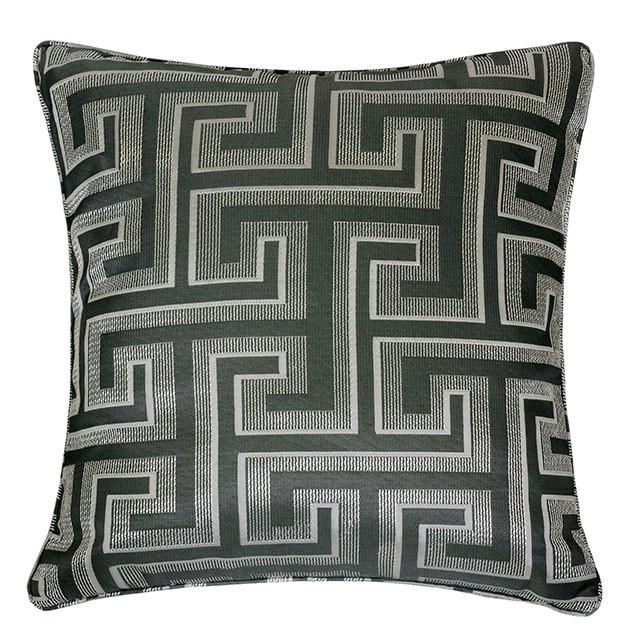 Macie Silver 20" X 20" Pillow, Silver Half Price Furniture