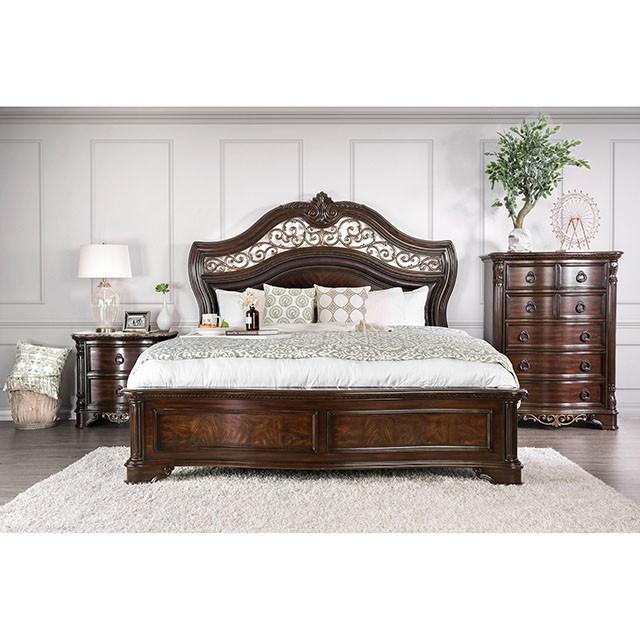 Menodora Brown Cherry Chest Half Price Furniture