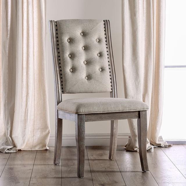 Patience Rustic Natural Tone Side Chair (2/CTN) Half Price Furniture