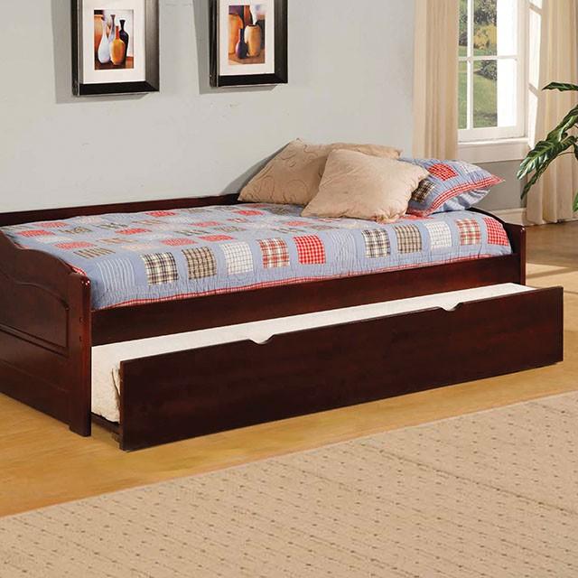 Sunset Cherry Daybed w/ Trundle, Cherry Sunset Cherry Daybed w/ Trundle, Cherry Half Price Furniture