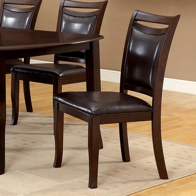 Woodside Dark Cherry/Espresso Side Chair (2/CTN) Woodside Dark Cherry/Espresso Side Chair (2/CTN) Half Price Furniture