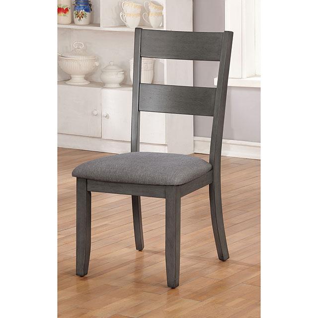 Juniper Gray Side Chair (2/CTN)  Las Vegas Furniture Stores