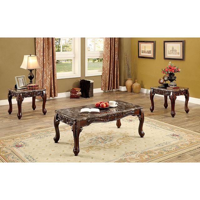 Lechester Dark Oak/Brown 3 Pc. Coffee Table Set Lechester Dark Oak/Brown 3 Pc. Coffee Table Set Half Price Furniture