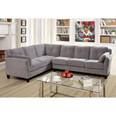 PEEVER II Warm Gray Sectional, Warm Gray (K/D) PEEVER II Warm Gray Sectional, Warm Gray (K/D) Half Price Furniture