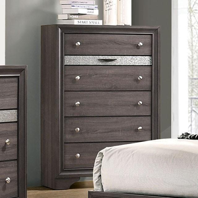 Chrissy Gray Chest  Las Vegas Furniture Stores