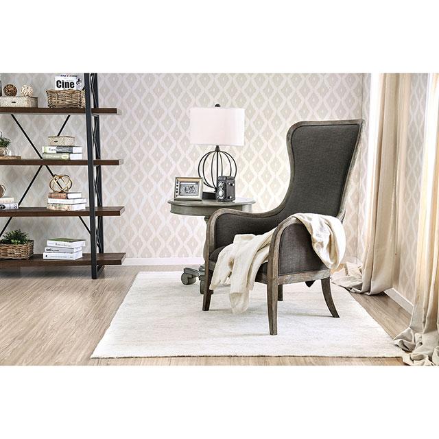 Charlottestown Gray Accent Chair  Las Vegas Furniture Stores