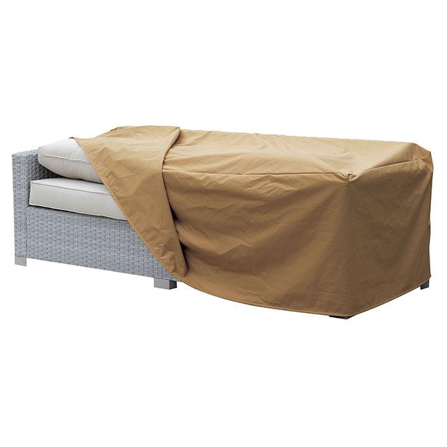 BOYLE Light Brown Dust Cover for Sofa - Small  Las Vegas Furniture Stores