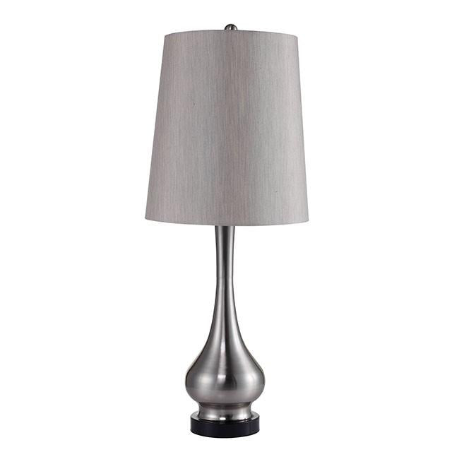 Teri Silver 13"H Table Lamp Teri Silver 13"H Table Lamp Half Price Furniture