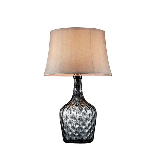 Jana Gray 30"H Gray Glass Table Lamp  Las Vegas Furniture Stores