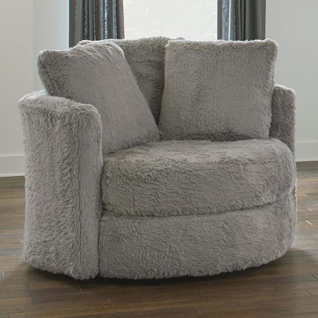 COCHRANE Chair, Gray Half Price Furniture