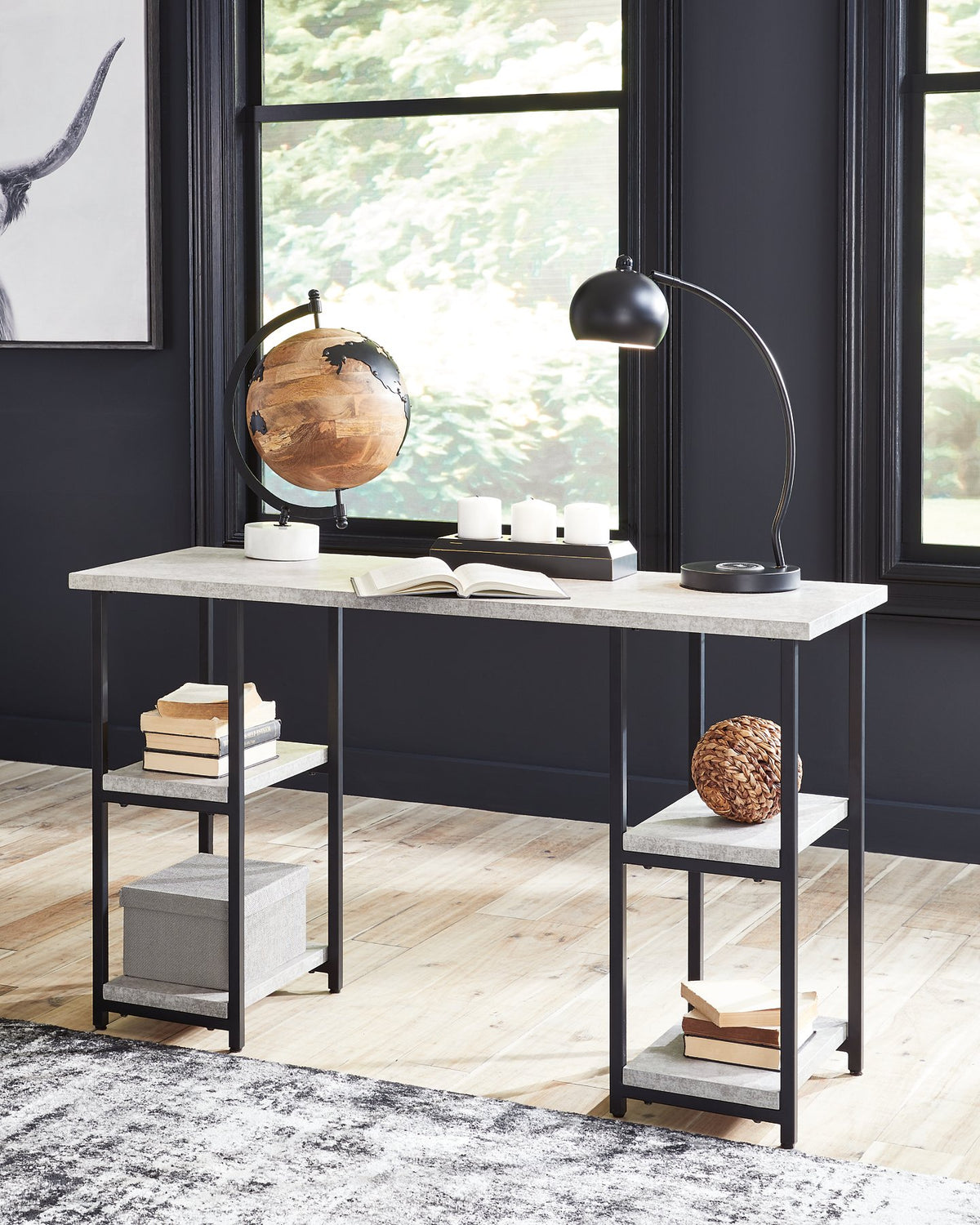 Lazabon 48" Home Office Desk - Half Price Furniture