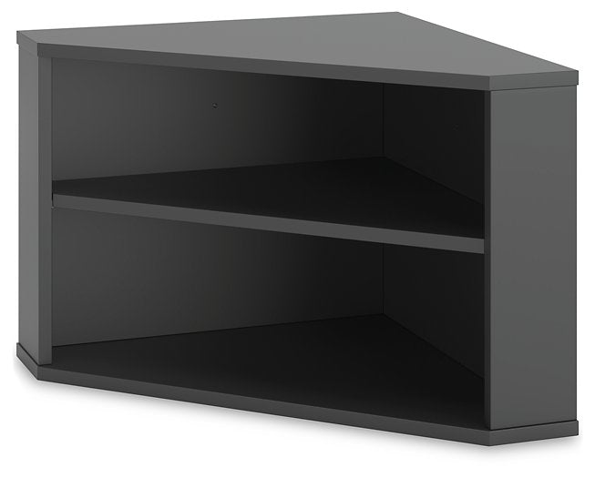 Otaska Home Office Corner Bookcase - Half Price Furniture