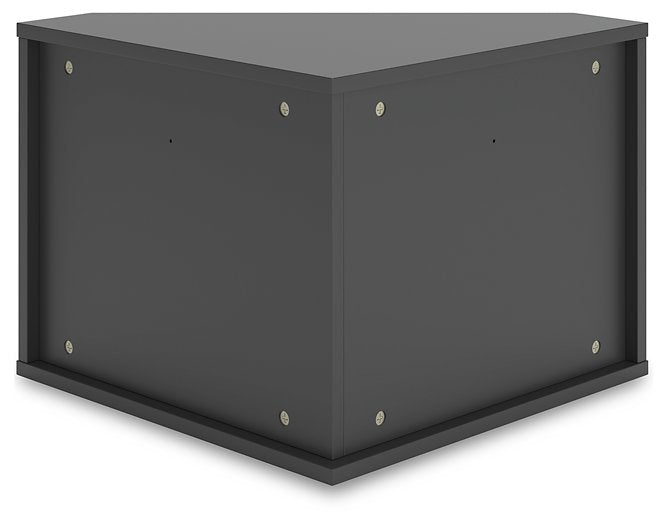 Otaska Home Office Corner Bookcase - Half Price Furniture