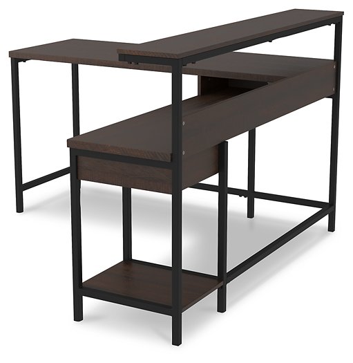 Camiburg Home Office L-Desk with Storage - Half Price Furniture