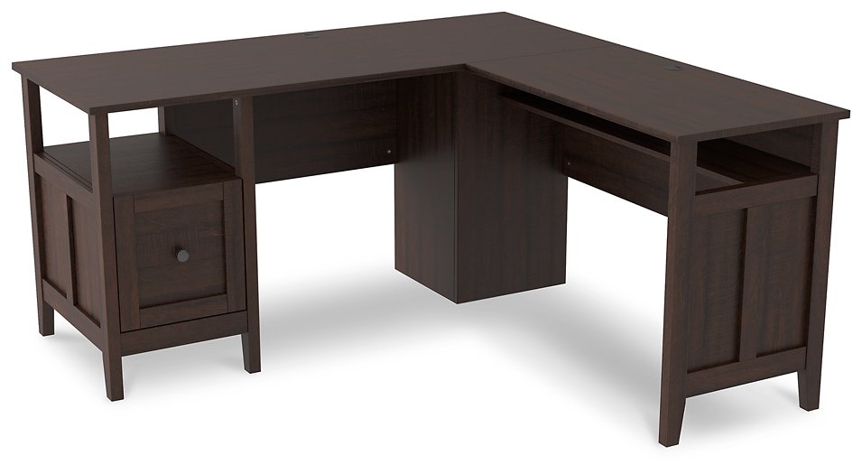 Camiburg 2-Piece Home Office Desk Half Price Furniture