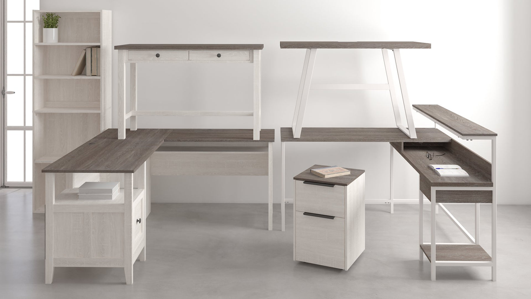 Dorrinson 47" Home Office Desk - Desk - Half Price Furniture