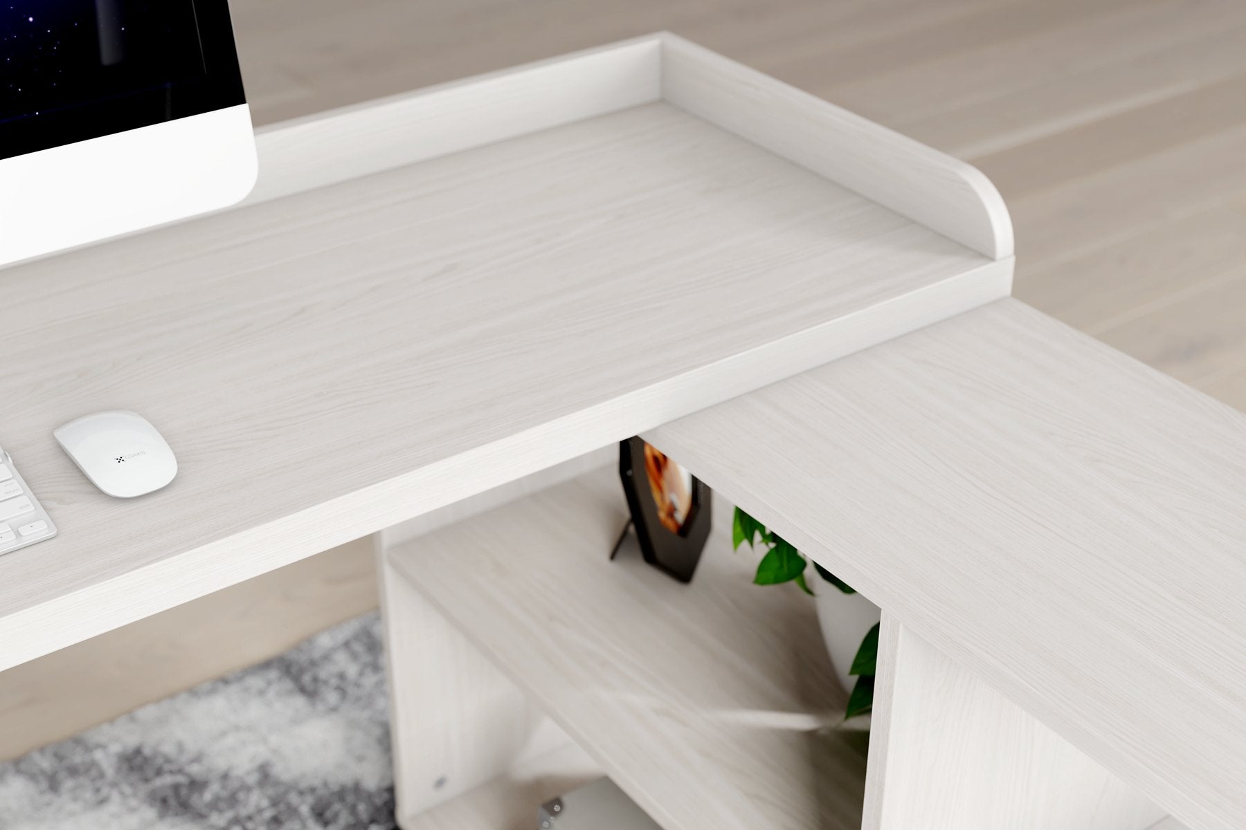 Bayflynn L-Desk - Desk - Half Price Furniture