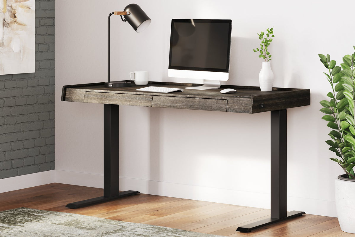 Zendex 55" Adjustable Height Desk  Las Vegas Furniture Stores