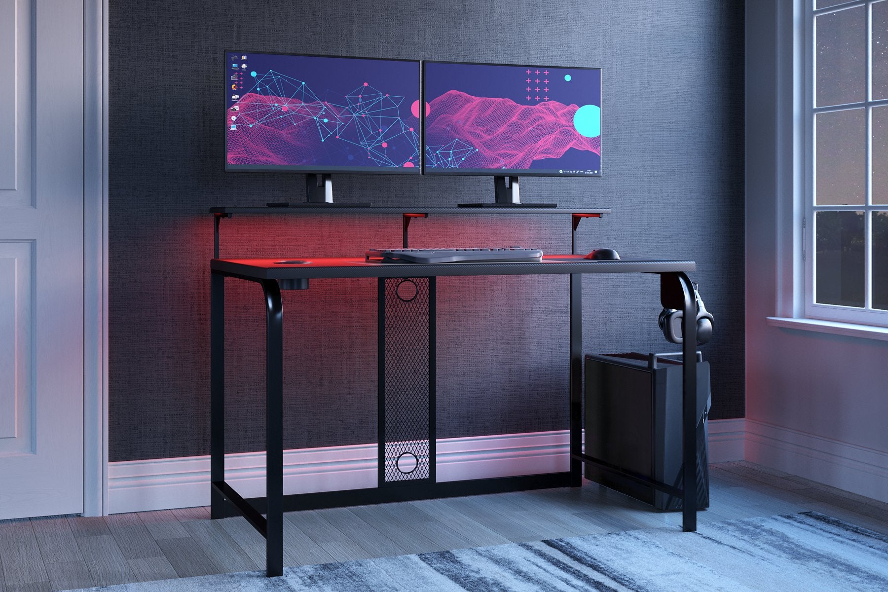 Lynxtyn Home Office Set - Half Price Furniture