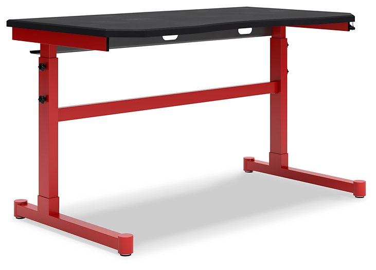 Lynxtyn Adjustable Height Home Office Desk  Half Price Furniture