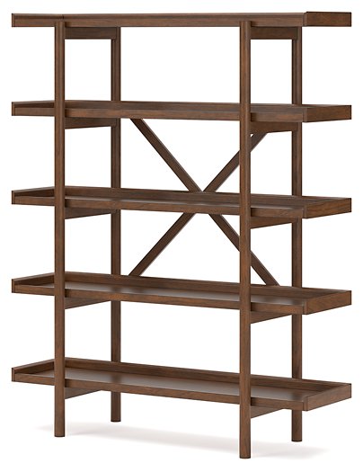 Lyncott 70" Bookcase Half Price Furniture