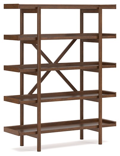 Lyncott 70" Bookcase Half Price Furniture