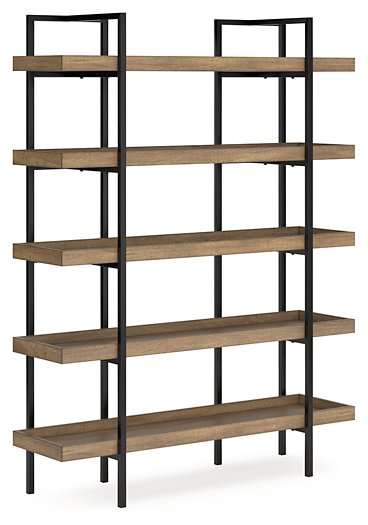 Montia 76" Bookcase Half Price Furniture