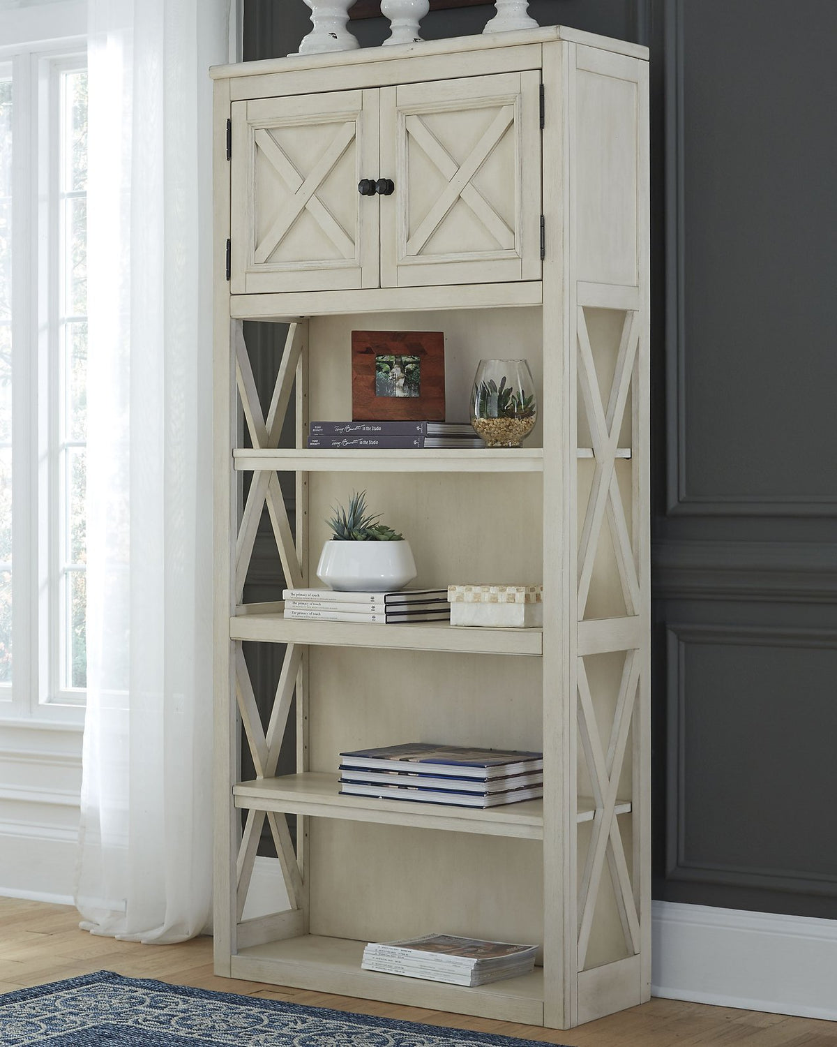 Bolanburg 75" Bookcase - Bookcase - Half Price Furniture