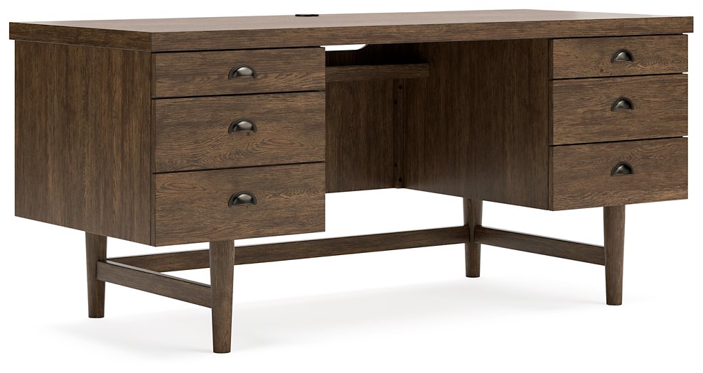 Austanny 67" Home Office Desk Half Price Furniture